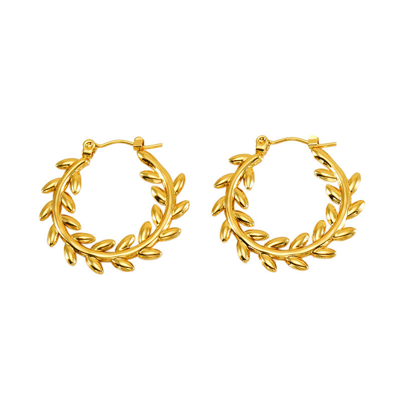 Wholesale Vintage Style Five-pointed Star Earrings